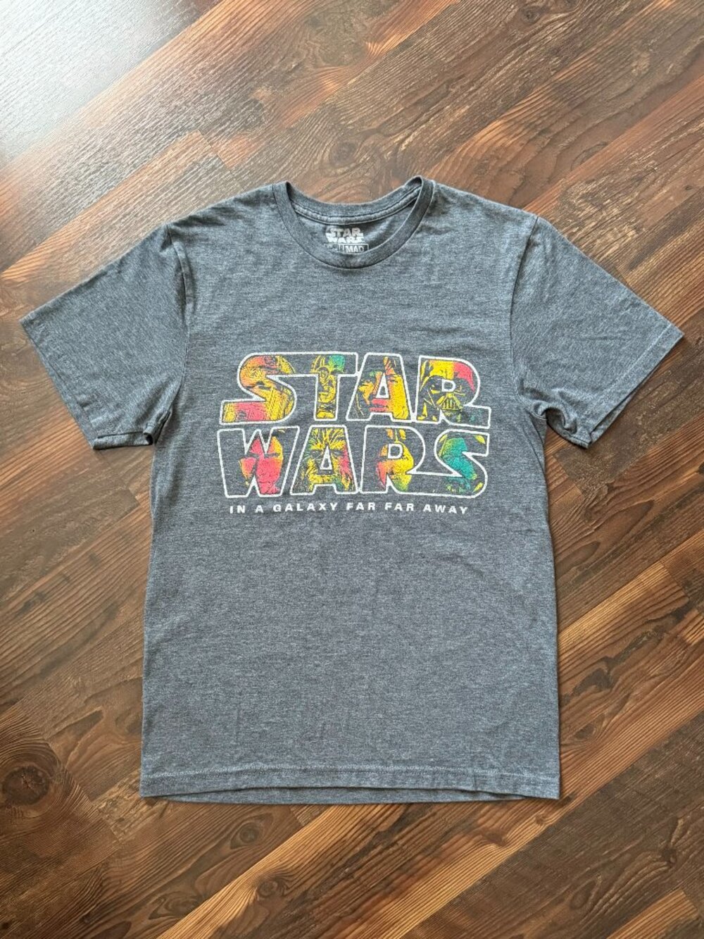 Star Wars - Mad Engine "In a galaxy far, far away" Logo T-Shirt - Size S